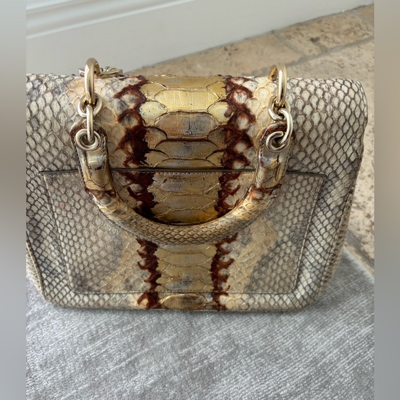 DIOR BAG 
SNAKE SKIN
EXOTIC PYTHON  🐍 - Picture 4 of 12